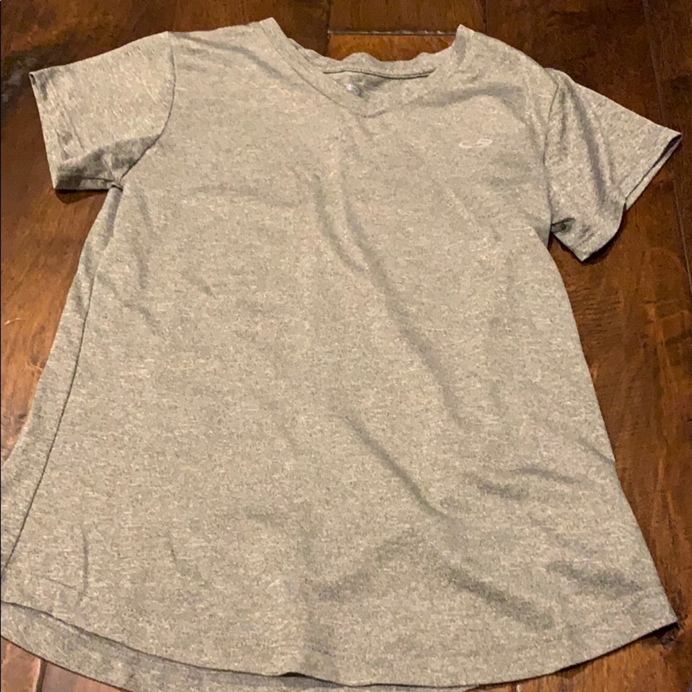 C9 Gray top size 10-12 v neck